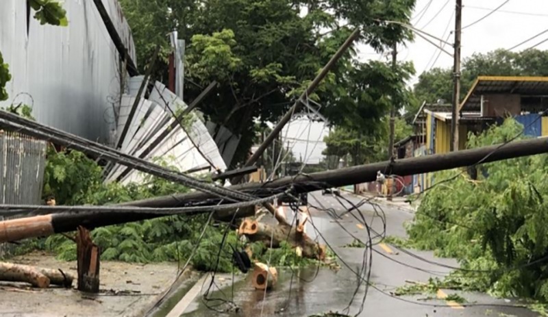 Porto Riko’yu kasırga vurdu: 588 bin kişi elektriksiz kaldı