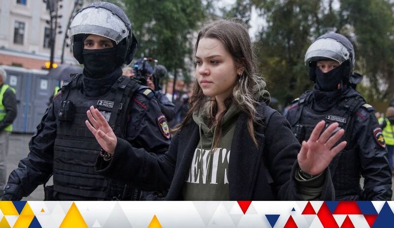 Rusya'da seferberlik protestoları: 700'den fazla kişi gözaltına alındı