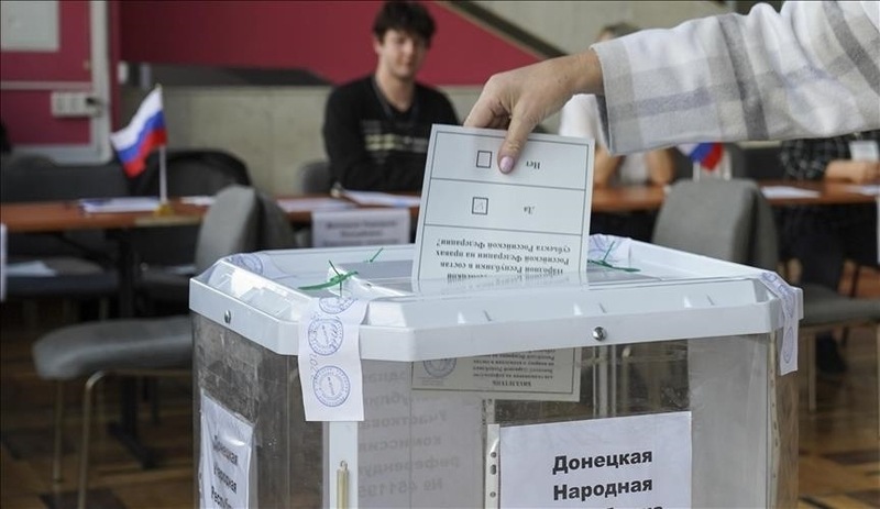 Ukrayna'nın doğusundaki referandumlarda Rusya'ya katılma kararı çıktı