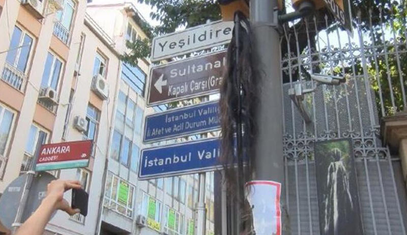 İstanbul'da Mahsa Amini protestosu: İran bize uzak diye düşünmeyin
