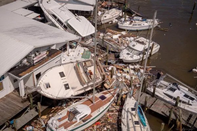 ABD'de yıkım ve sele yol açan Ian Kasırgası'nda bilanço artıyor: En az 10 kişi öldü