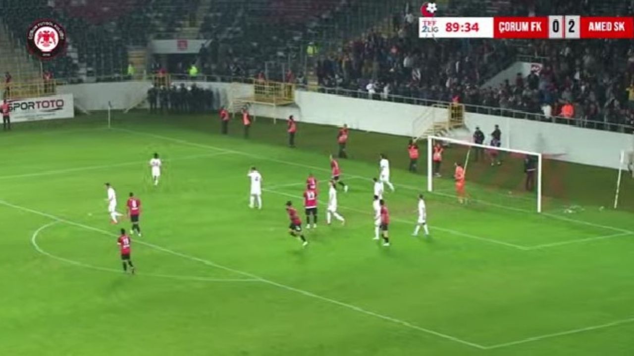 Amedspor, Çorum FK'yi sahasında 2-0 yendi