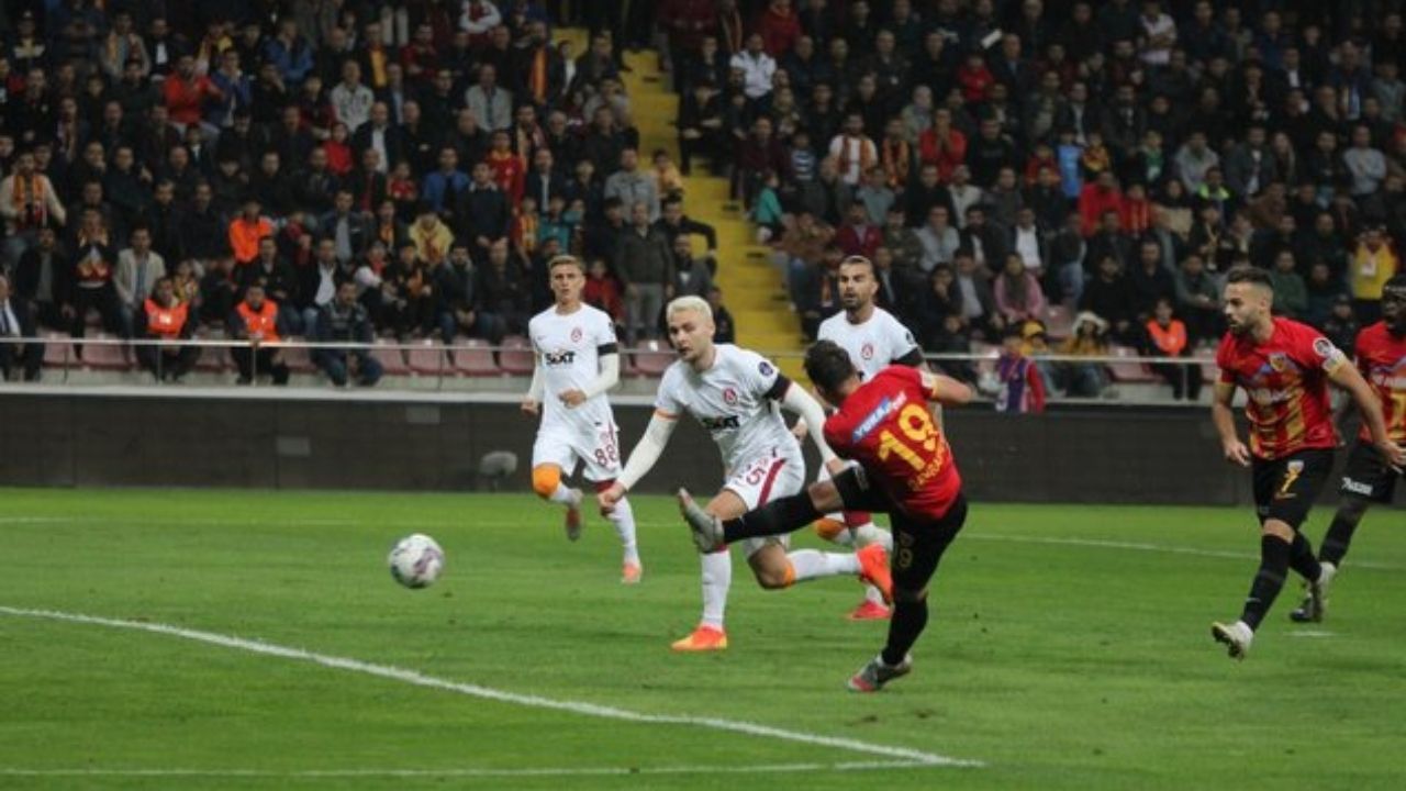 Kayserispor-Galatasaray maçı: 2-1