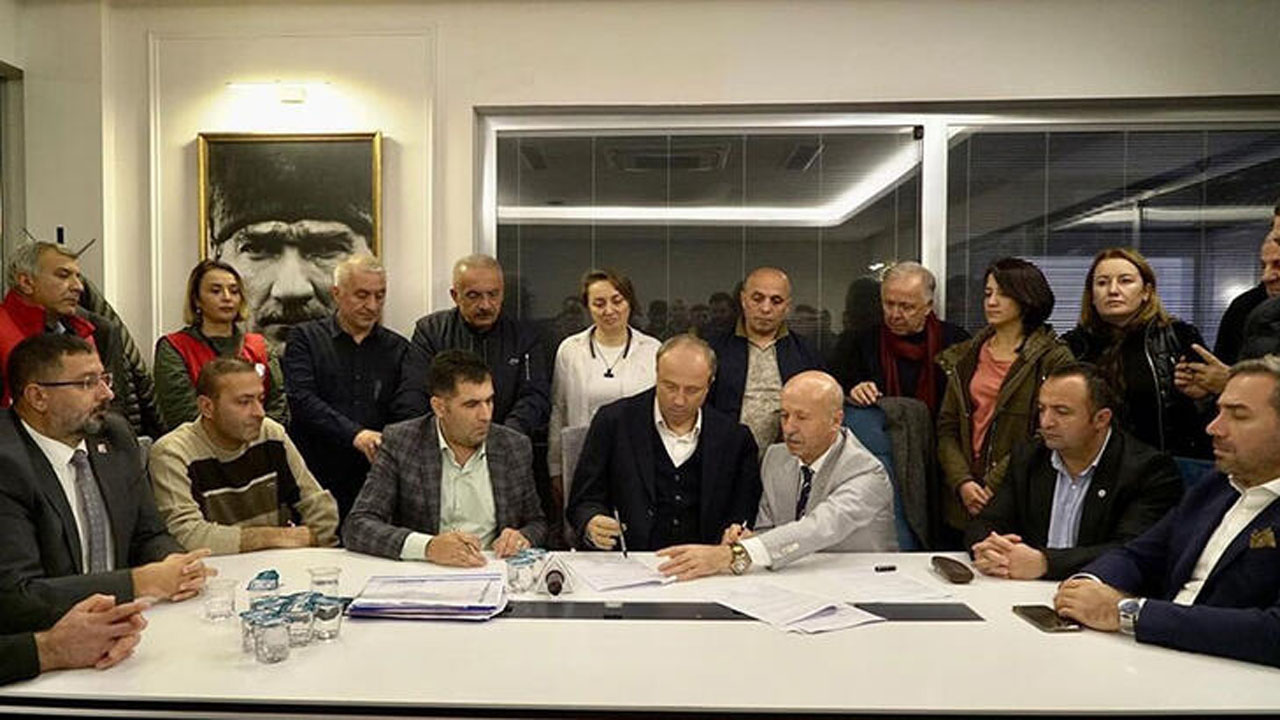 Avcılar Belediyesi'nde sözleşme imzalandı, grev sona erdi