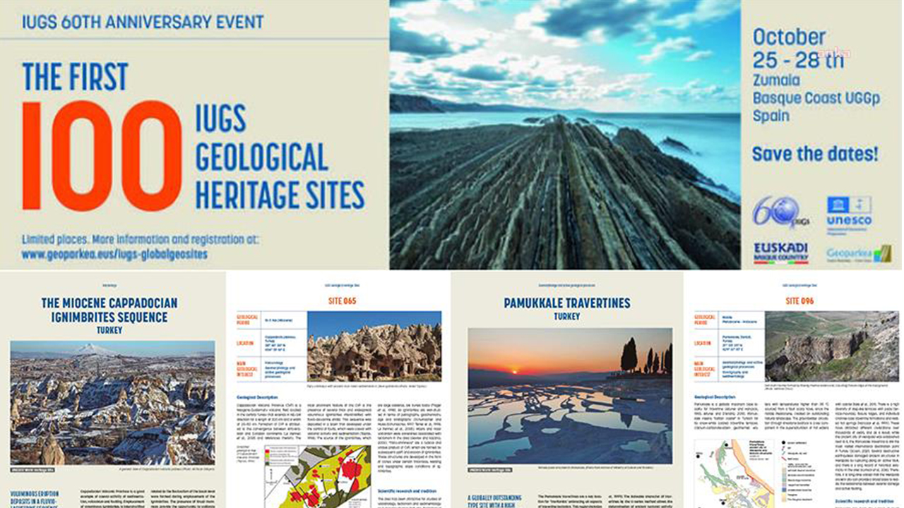 Kapadokya ve Pamukkale, ilk 100 jeolojik miras alanı listesine seçildi