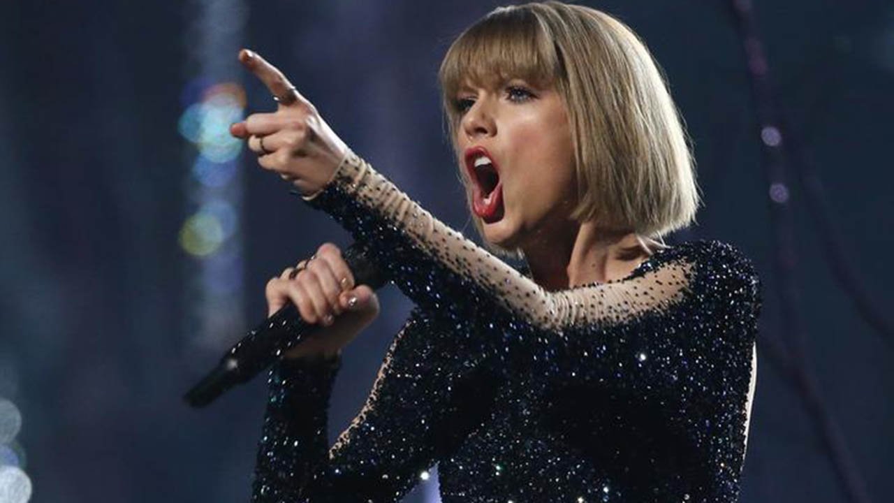 En çok dinlenenler listesinde 10 şarkının tamamı Taylor Swift'in