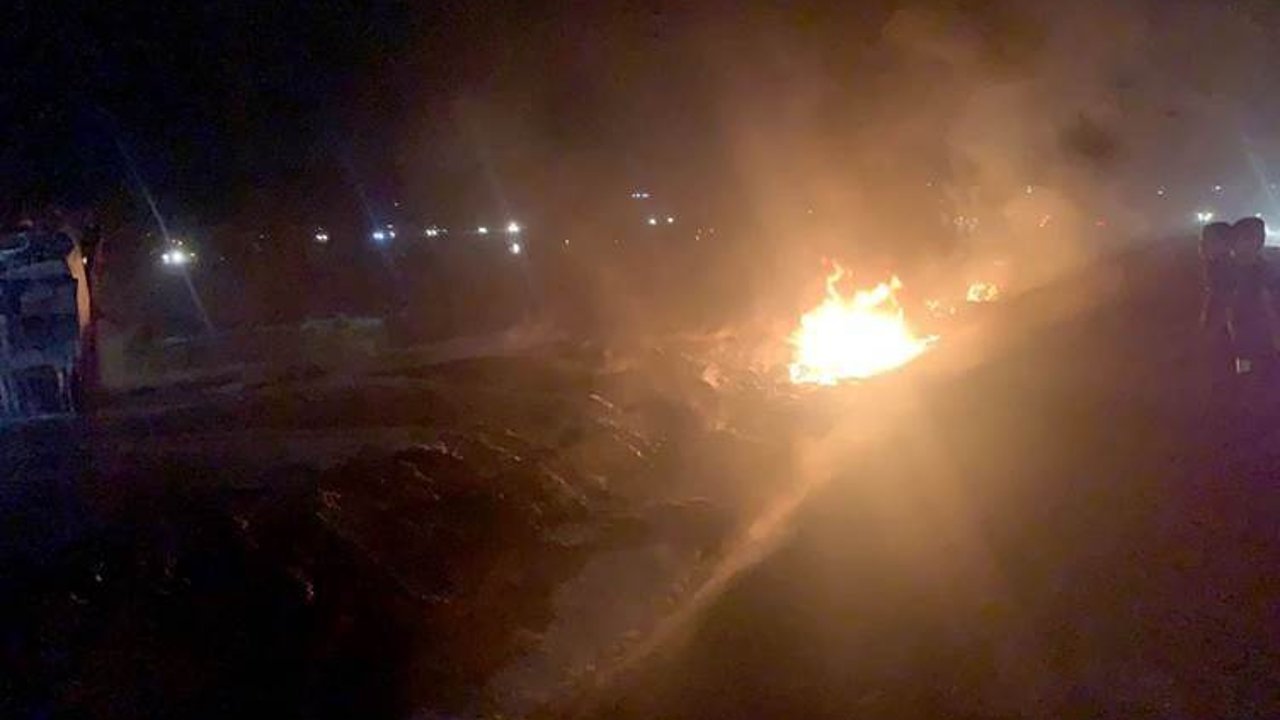 Duhok'ta akaryakıt tankeri patladı: 12 yaralı
