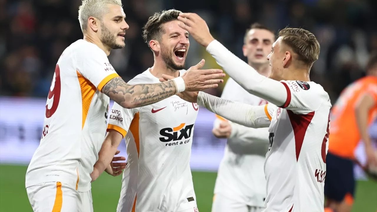 Galatasaray, Başakşehir'e gol yağdırdı: 0-7