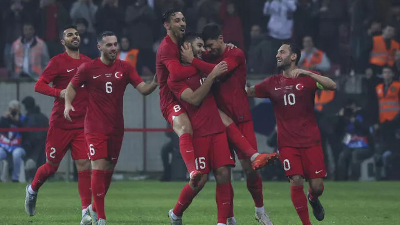 Türkiye A Milli Futbol Takımı, İskoçya'yı mağlup etti
