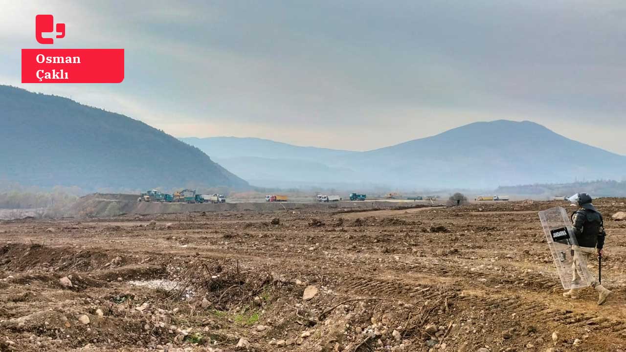 Taşova'daki OSB çalışması devam ediyor: 'Hukuka aykırı'