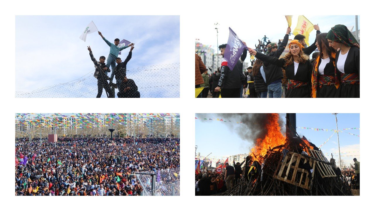 Diyarbakır Newroz'undan kareler
