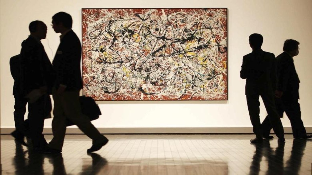 Bulgaristan'da baskın: Ünlü ressam Jackson Pollock'ın bilinmeyen eseri bulundu