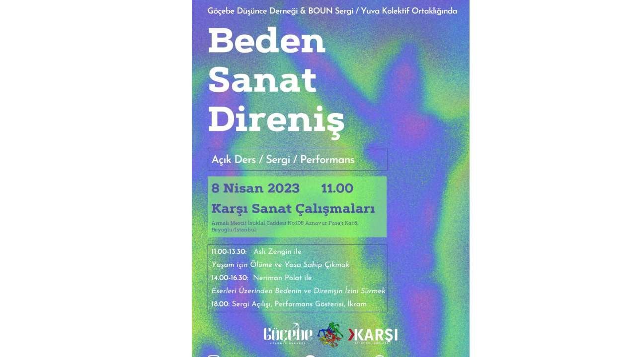 Karşı Sanat'tan yeni sergi: Beden Sanat Direniş