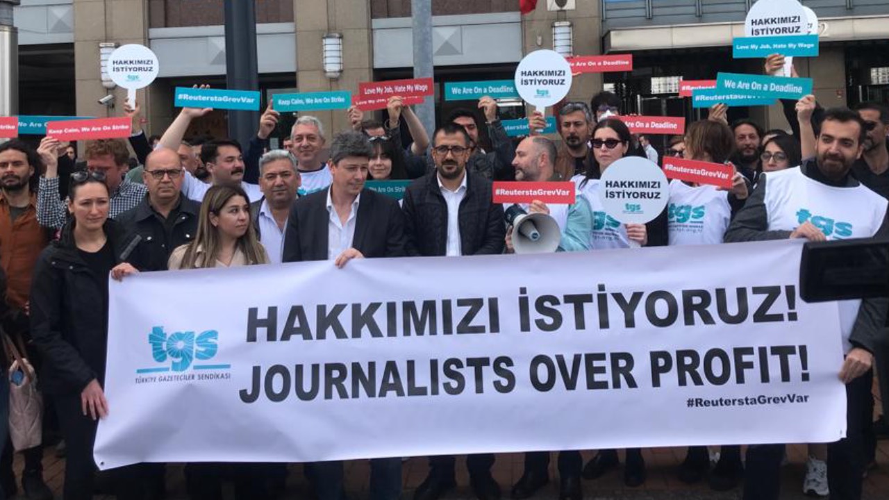 Reuters'ın Türkiye bürosunda çalışan basın emekçileri 10 Mayıs’ta greve çıkıyor