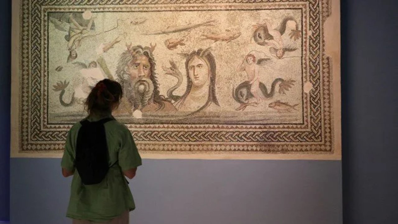 Zeugma Müzesi'nde 'Uluslararası Dünya Müzeler Günü' yoğunluğu yaşanıyor