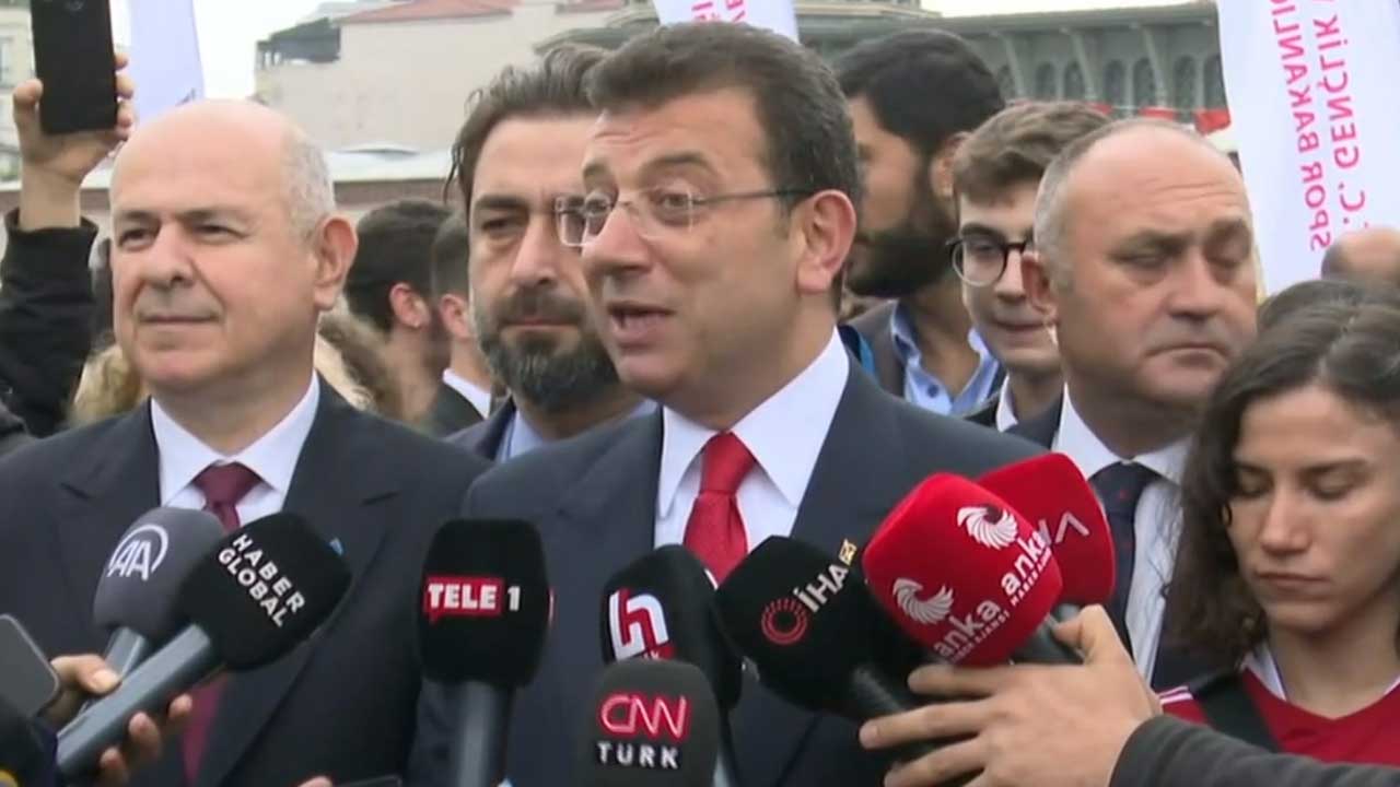 İmamoğlu'ndan İstanbullulara su tasarrufu çağrısı