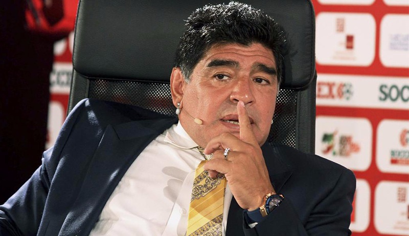 Maradona Venezuela'da yorumculuk yapacak