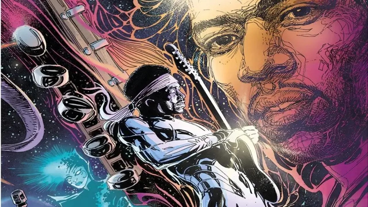 Rock'n Roll tanrısı galaktik tiranlara karşı: Jimi Hendrix çizgi roman karakteri oluyor