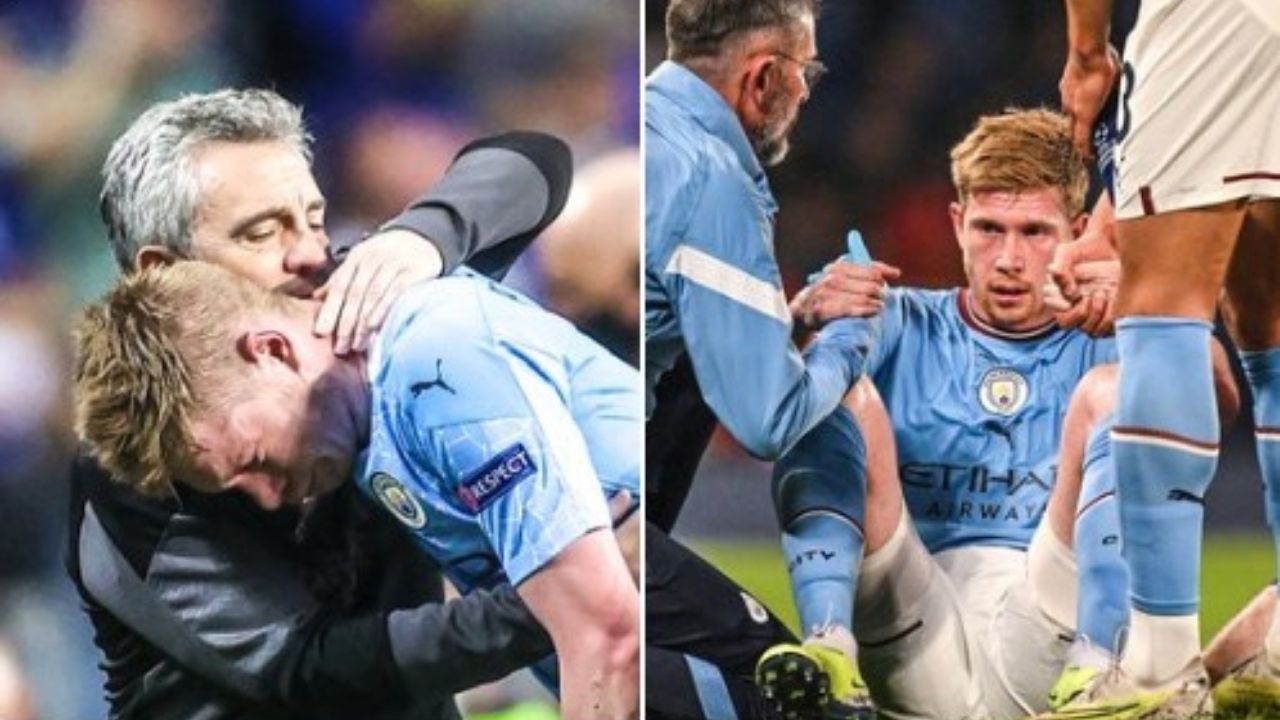 Kevin De Bruyne sakatlanarak final maçından ayrıldı