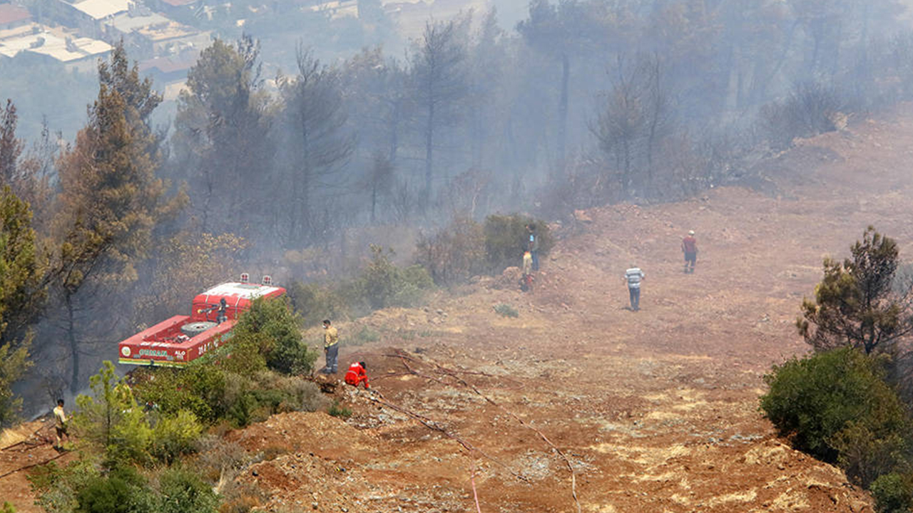 Hatay'da yangına sebebiyet veren dört kişi yakalandı