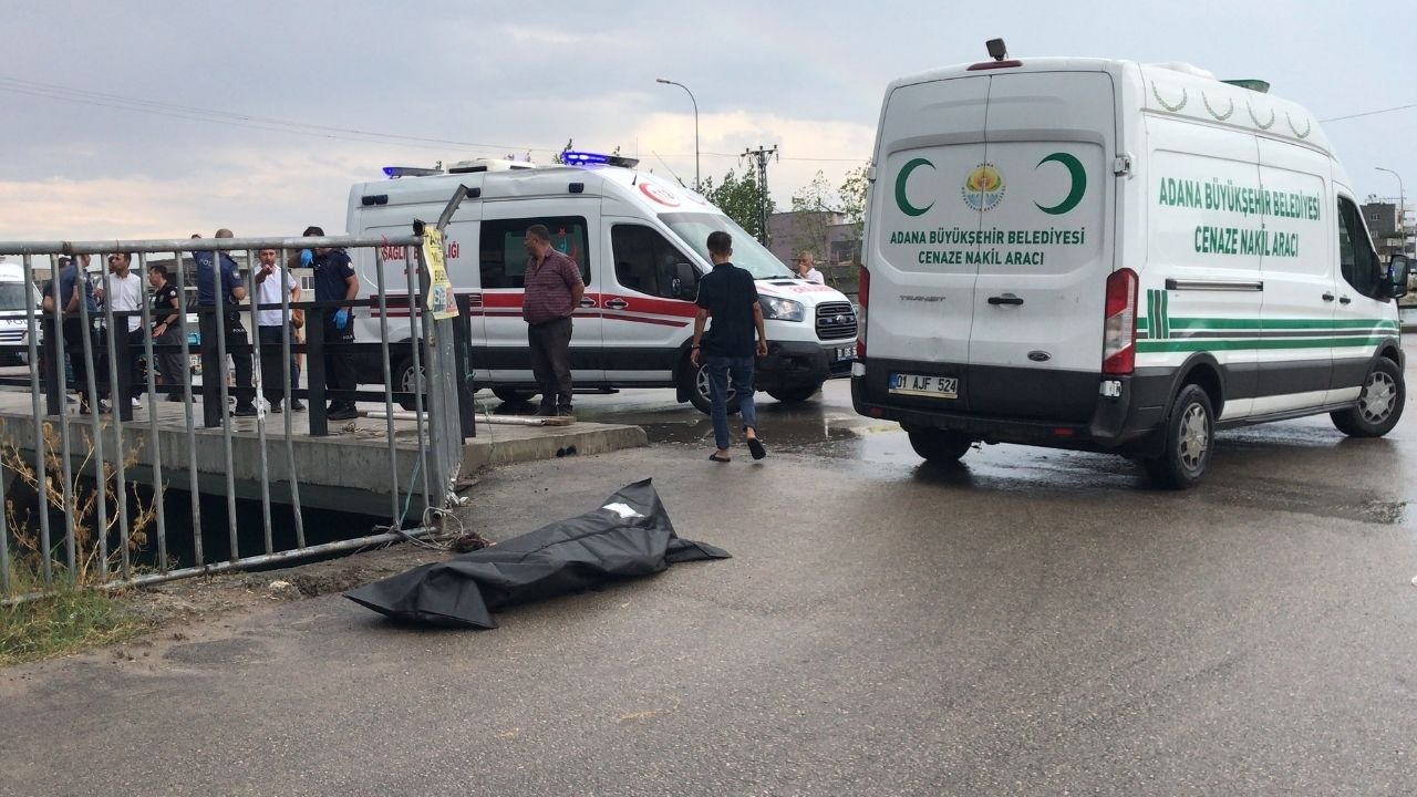 Adana'da DSİ sulama kanalında kadın cesedi bulundu