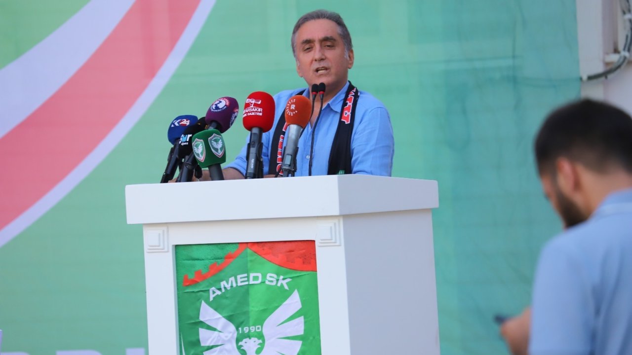 Amedspor Başkanı Aziz Elaldı: Tehdit mesajını yazanlar hakkında işlem başlatıldı