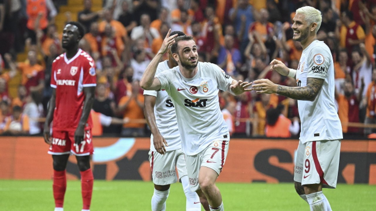 Galatasaray Samsunspor'u 4-2 yendi