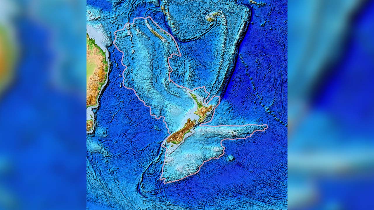 'Kayıp sekizinci kıta' Zelandiya ilk kez haritalandırıldı: 5 milyon metrekare yüzey alanı var