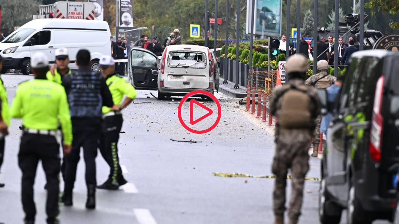 Son dakika: Meclis'in açılacağı gün Ankara'da İçişleri Bakanlığı'na saldırı