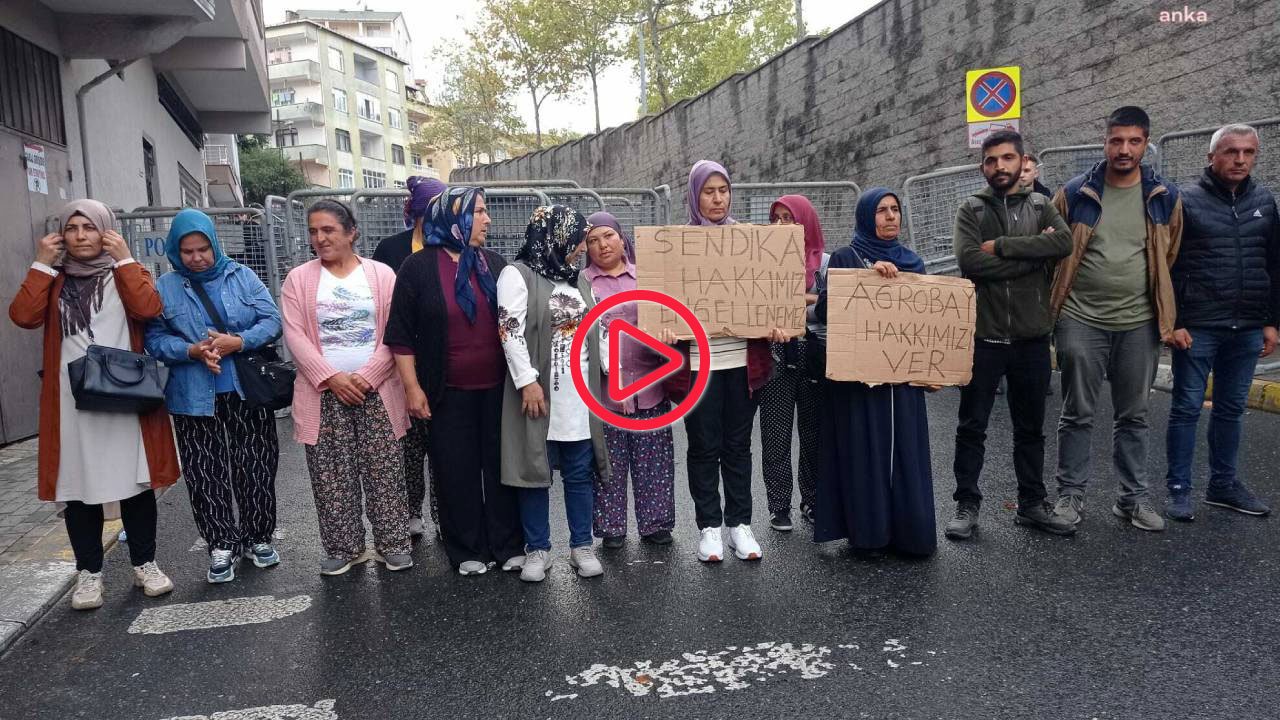 Agrobay işçilerinden İstanbul’daki dört konsolosluk önünde eylem: 42 gündür orada burada sürükleniyoruz