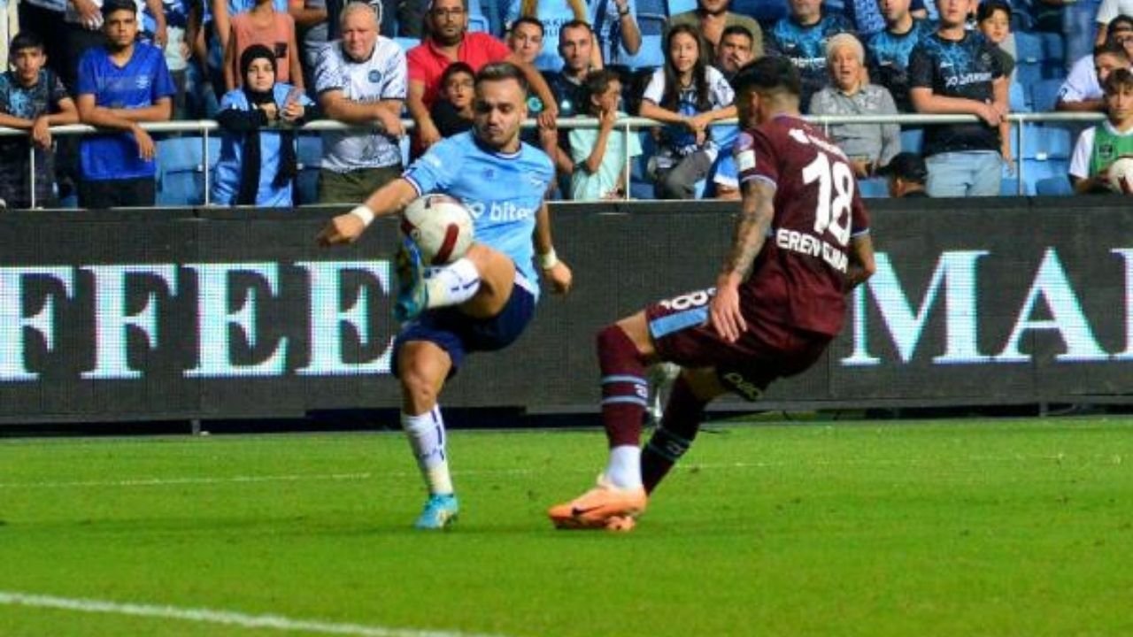 Süper Lig'de 8. hafta başladı: Adana Demirspor, 3 puanı tek golle aldı