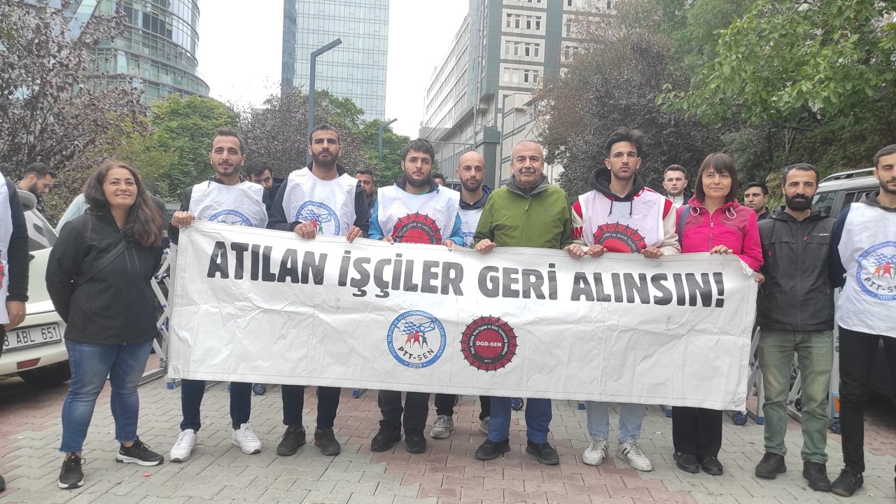 Trendyol işçileri, eyleminin 43’üncü gününde Maslak'ta bir araya geldi: Sırrı Süreyya Önder de destek verdi