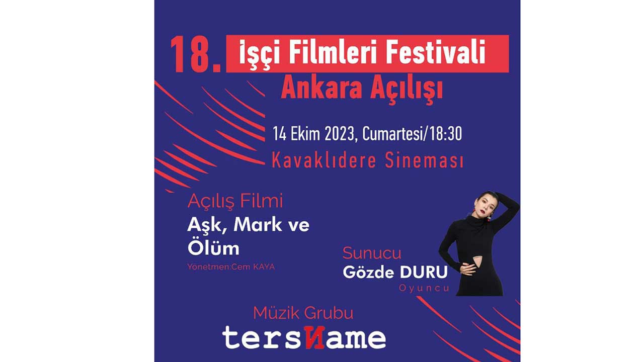 18’inci İşçi Filmleri Festivali Ankara’da