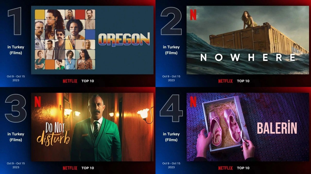 Netflix'te geçen hafta en çok izlenen filmler: Oregon zirvede