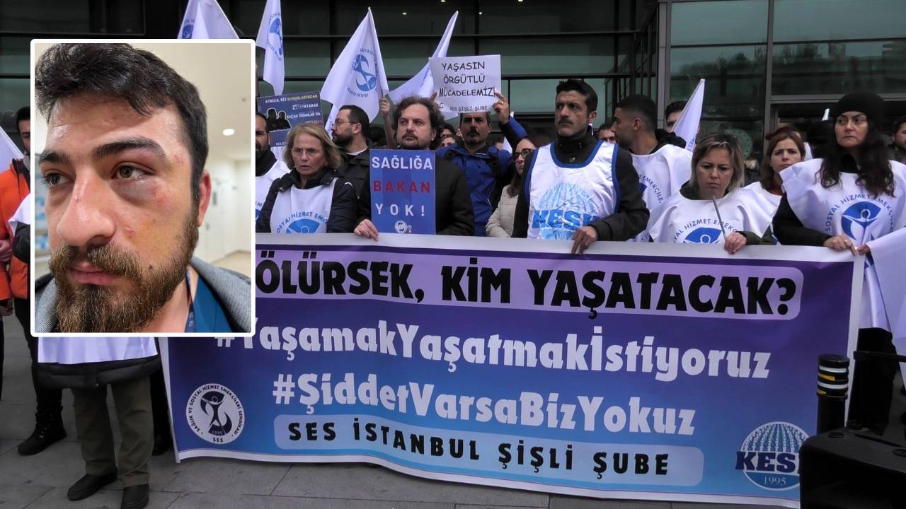 İstanbul'da sağlıkta şiddet: 'Eldivenin kirli' diyerek sağlık çalışanını darp ettiler