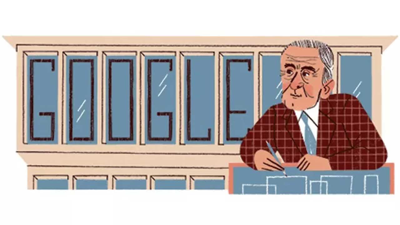 Google'dan mimar Sedad Hakkı Eldem'in doğum gününe özel doodle