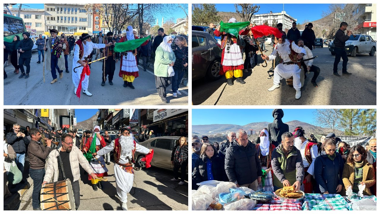 Dersim'de yeni yıl, 'Gağan' geleneğiyle kutlandı