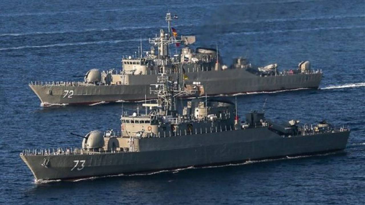 ABD-Husi çatışmasının ardından İran savaş gemisi Elburz da Kızıldeniz'e girdi