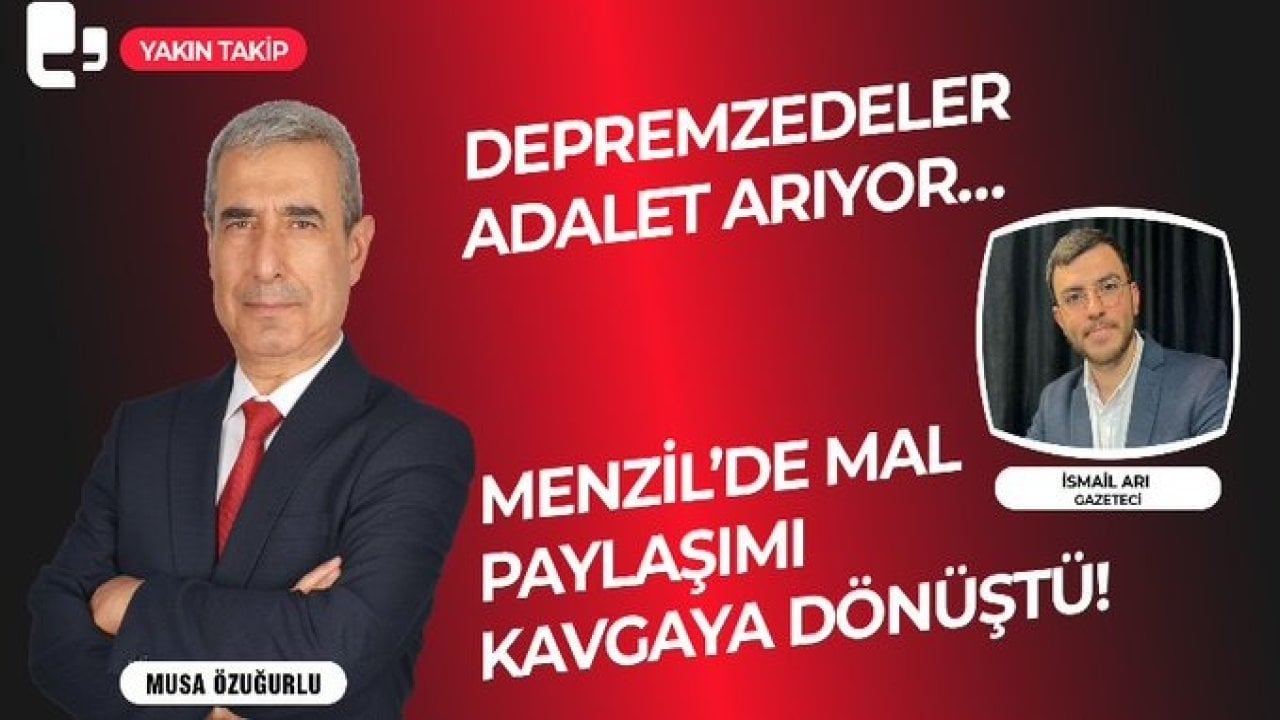 CANLI YAYIN... MUSA ÖZUĞURLU İLE YAKIN TAKİP...