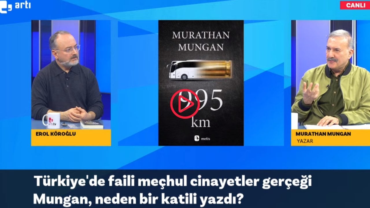 '995 km polisiye mi, siyasi bir roman mı?'|Murathan Mungan, Artı TV'nin konuğu oldu