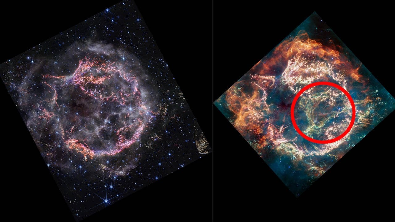 NASA, teleskoplarıyla süpernova kalıntısındaki 'Yeşil Canavar'ın izini sürüyor