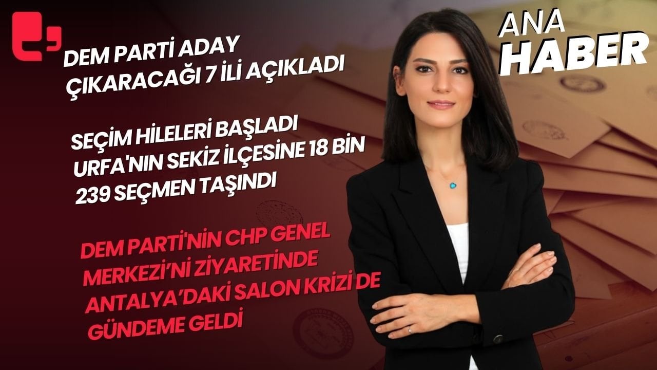 CANLI YAYIN... ŞÜKRAN EKİNCİ İLE ANA HABER...