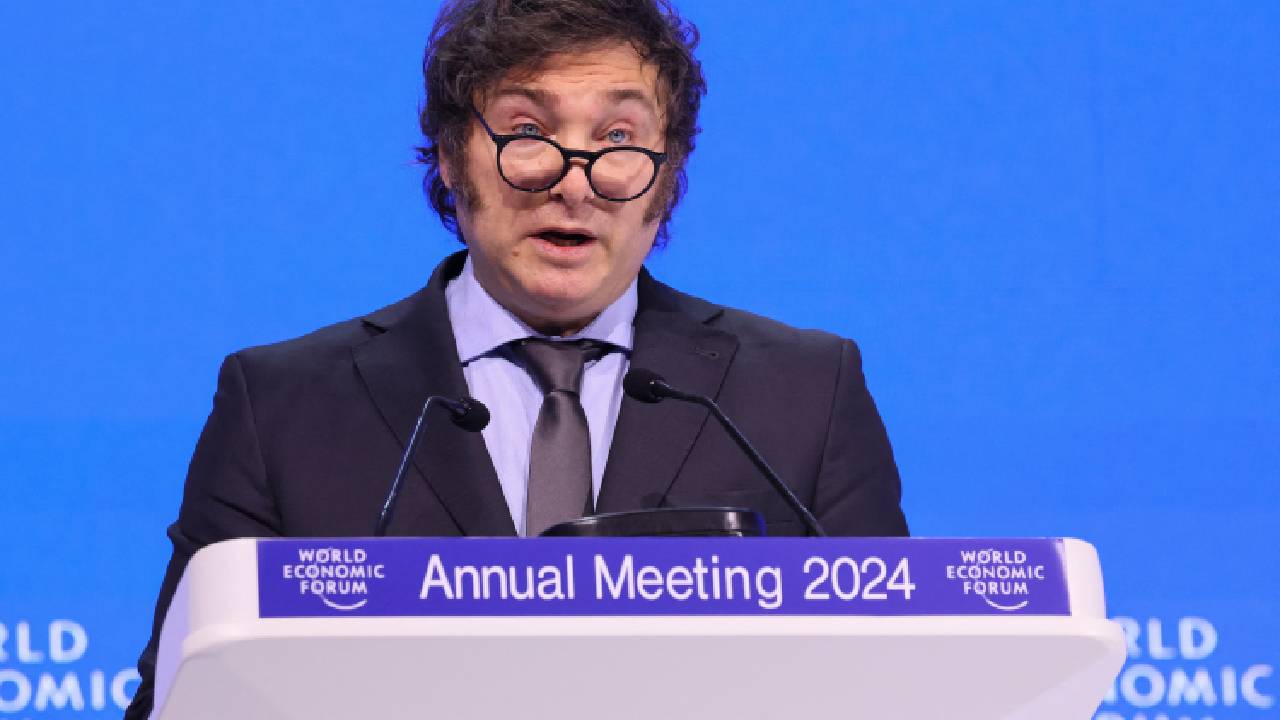 Davos'ta ilk kez sahne alan yeni Arjantin lideri: Sosyalizm Batı'yı tehdit ediyor