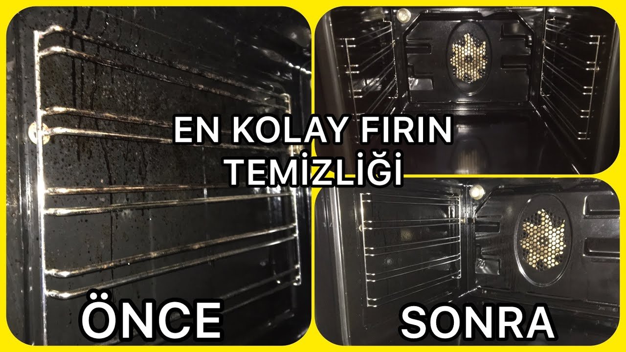 Fırın temizliği nasıl yapılır? Yağ içinde kalmış fırını pırıl pırıl yapan yöntem