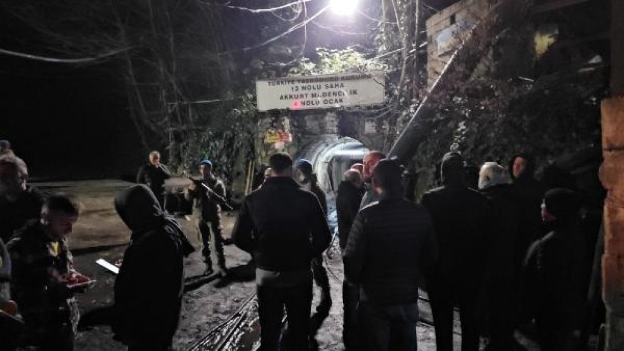 Zonguldak'ta maden ocağında göçük: Bir işçi mahsur