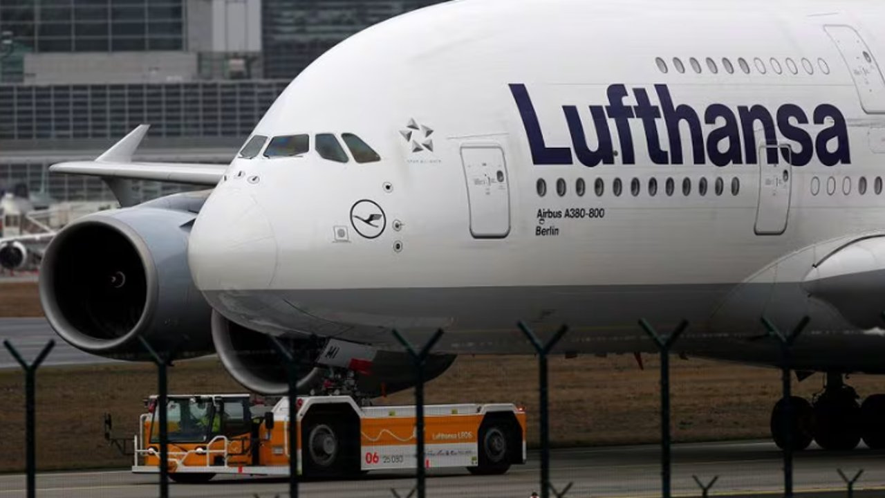 Lufthansa: 12-13 Mart'ta grev nedeniyle 1000 uçuş iptal edilecek