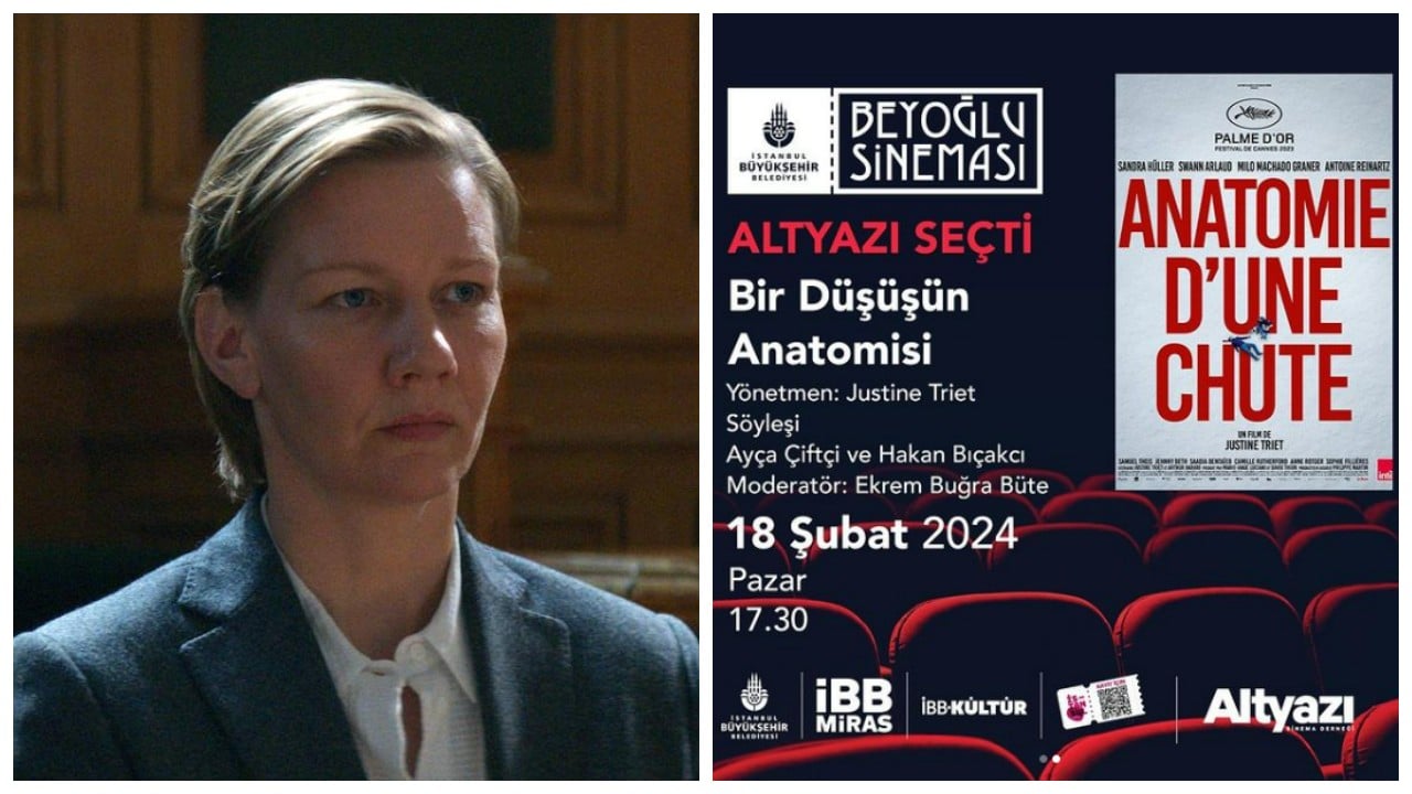 Altın Palmiye ödüllü 'Bir Düşüşün Anatomisi' Beyoğlu Sineması'nda