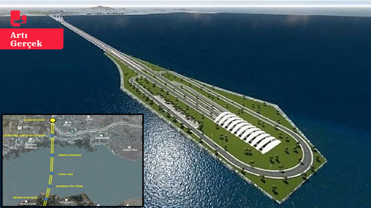 Mahkeme kararıyla iptal edilmişti: AKP'nin İzmir vaadi yine Körfez Geçiş Projesi