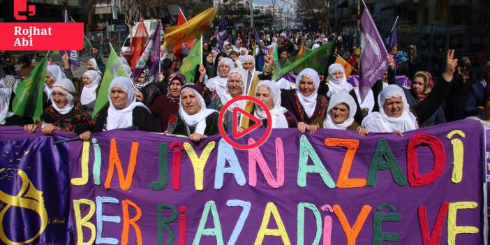 Diyarbakır'da  coşkulu 8 Mart kutlaması: 'Biz kadınlar İstanbul'da da Amed'de de yaşamı savunacağız'