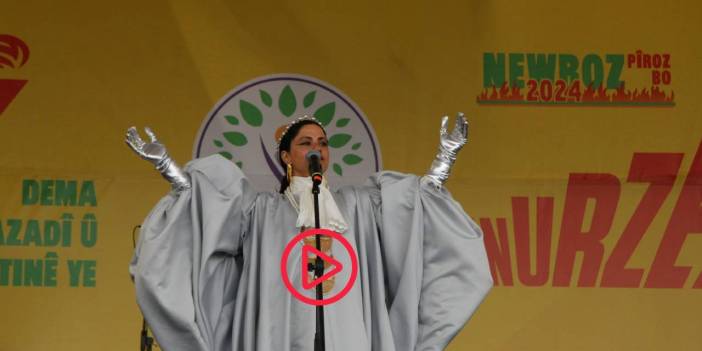 Emel Mathlouthi Diyarbakır Newroz'unda sahne aldı